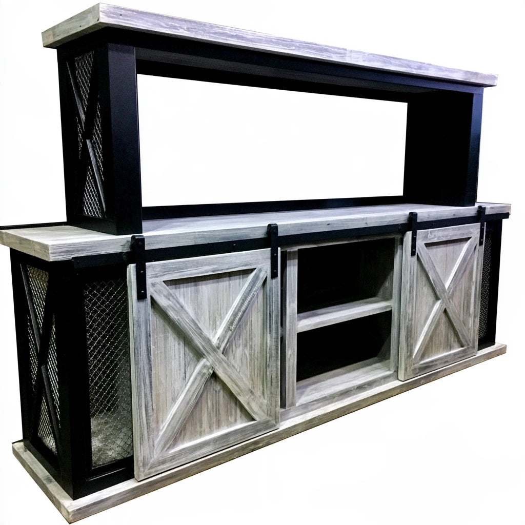 Sidetable voor de hal, kleur grijs