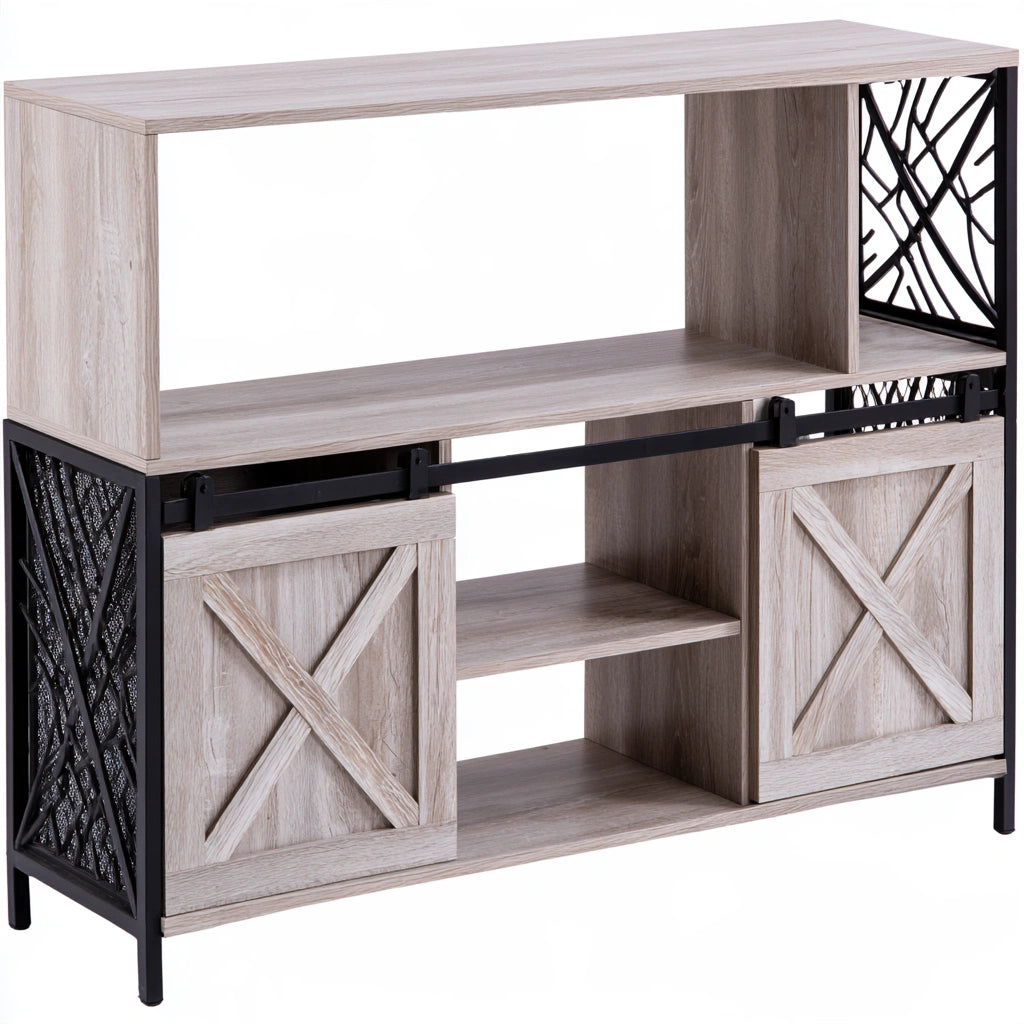 Sidetable voor de hal, kleur grijs