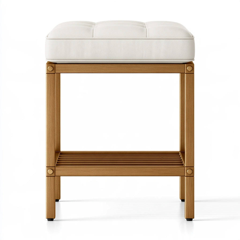 Compacte kruk, kleur grijs